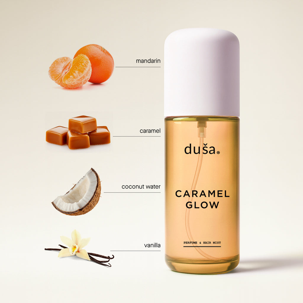 CARAMEL GLOW - Perfume Mist Hair & Body  - 3.4 floz
