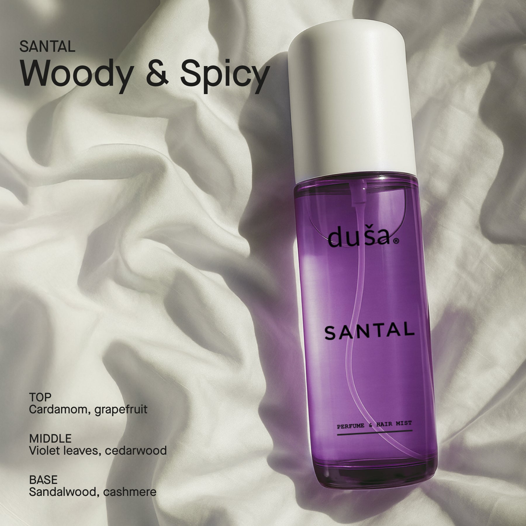 SANTAL- Perfume Mist Hair & Body  - 3.4 floz