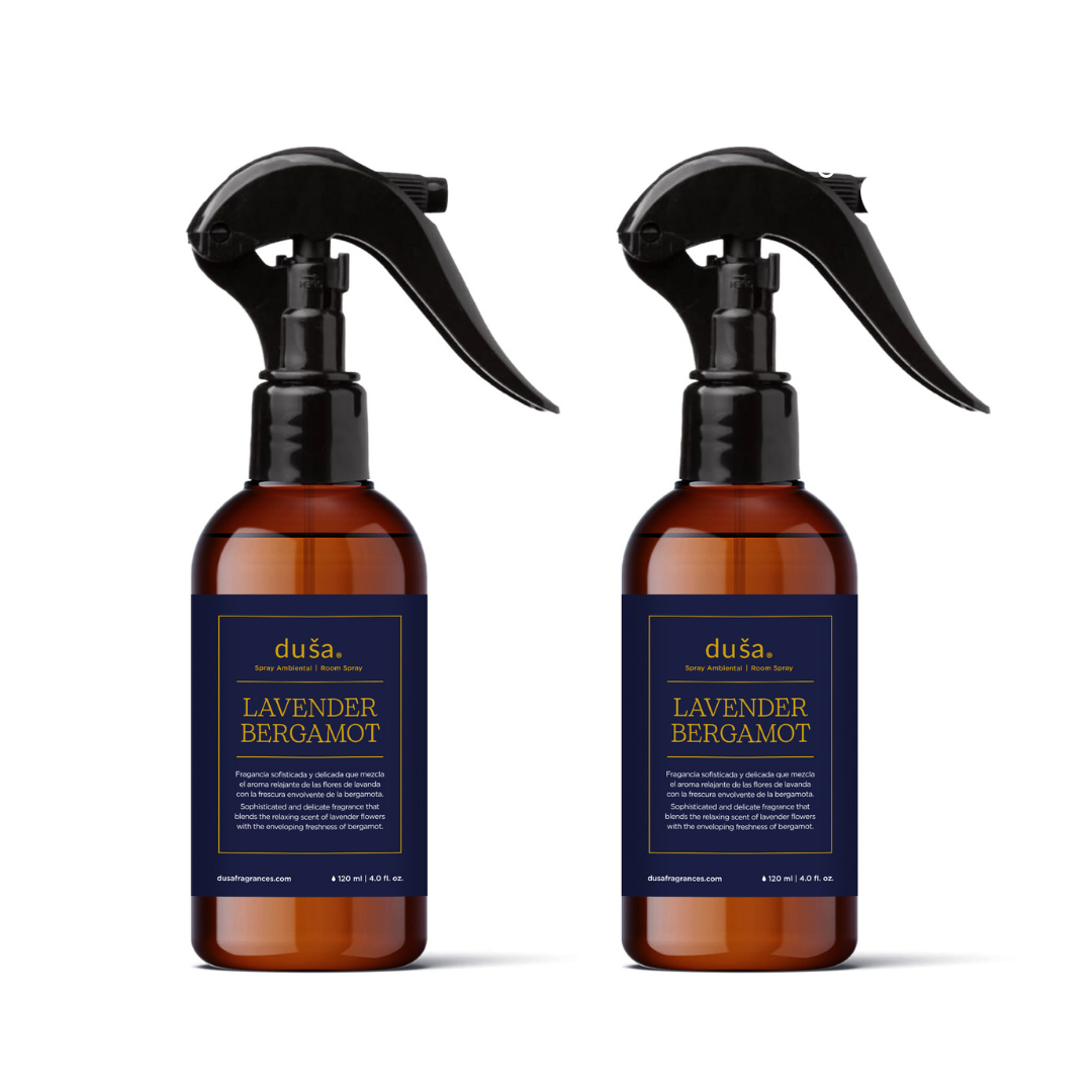 SLEEP BETTER - SET OF 2 LAVENDER I BERGAMOT ROOM & LINEN SPRAY